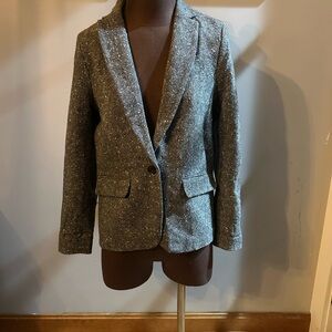 Abercrombie & Fitch Gray Blazer